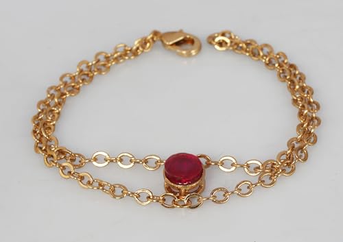 Image of Touchstone Indian bracelets for women mixed metal cuff crystal rhinestones bracelet handcrafted wrist enhancer free size designer in gold or oxidized white tone