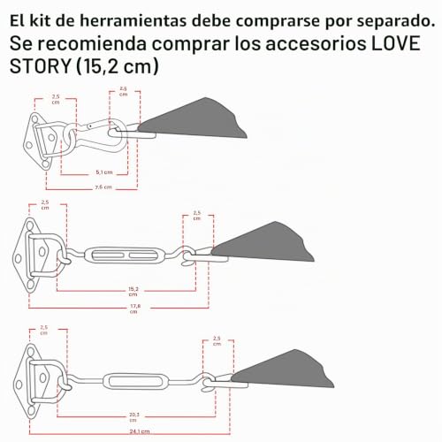 Toldo rectangular 3,4x3,4m arena para sombreado exterior de patios y jardines domésticos 4