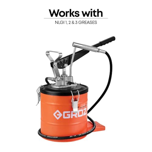 Image of GROZ V Series Bucket Grease Pump 6 KG,12 Months Warranty, VGP /6A