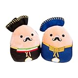 Squishmallows Set of 2 Mexico Exclusive 7' Istvan and Esteban Mariachi Plush Doll Toy
