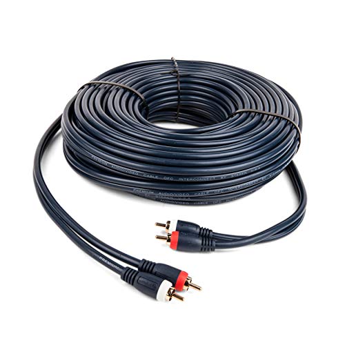 Steren 254-230Bl Dual Rca Stereo Cables (50Ft) #TOP1