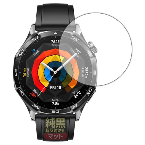 PDA�H�[ HUAWEI WATCH GT 5 [�P�[�X�T�C�Y 46mm�p] �Ή� �����N���A[�����˖h�~] �ی� �t�B���� ���˒ጸ �h�w�� ���{��