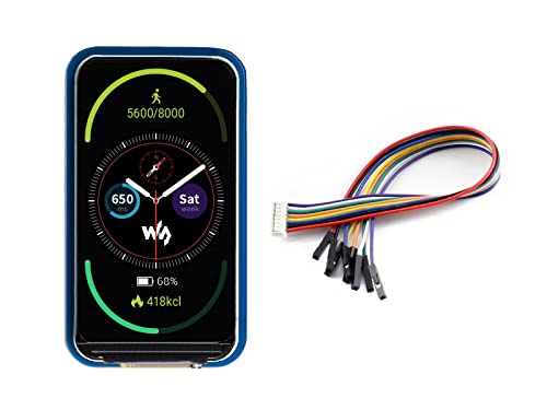 1.47inch LCD Display Module per Raspberry RGB Colors 172x320 Resolution IPS Screen SPI Interface ST7789V3 Driver