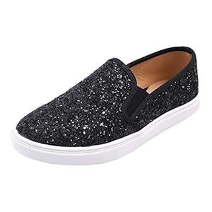 FEVERSOLE Women’s Fashion Slip-On Sneaker Casual Flat Loafers