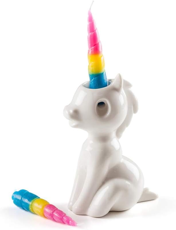 Crying Unicorn Candle