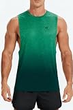 Picture of EZRUN Men's Workout Tank Top Gym Muscle Sleeveless Shirts Quick Dry Athletic Bodybuilding Stringers