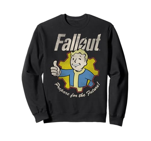 Image of Fallout Video Game Prepare for the Future Vault Boy Sweatshirt