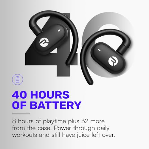 Raycon Fitness Open Ear Earbuds – Open Ear Headphones, Earbuds Wireless Bluetooth, Running Headphones, Sweat & Water-Resistant Earphones, 40 Hours Battery Life (Mint) by Raycon - Image 3