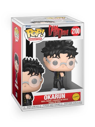 Epic Collectibles Pop Anime: Dan Da Dan- Okarun as Human (Chase Variant) Vinyl Figure Included with Box Protector Compatible for Funko