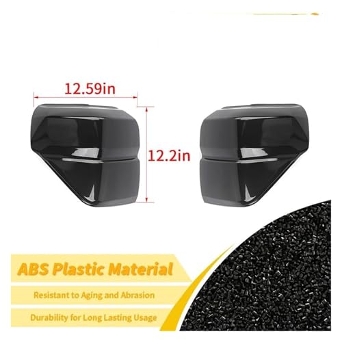 Protector de luz trasera para 4Runner 2010-2013 cubierta protectora de abs negro exterior 5