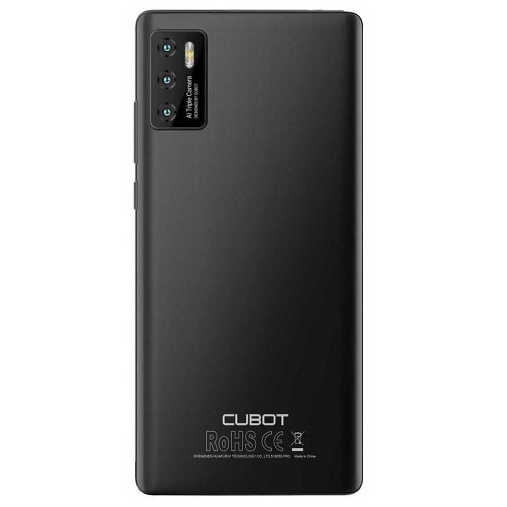 Cubot P50 - Smartphone 6.2" HD+, 6GB e 128GB, Doppia Fotocamera, 20MP, Batteria 4200mAh, Android 11, Processore Mediatek Helio P22, Colore Nero