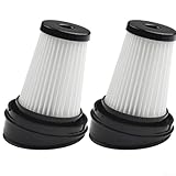 FACULX Paquete de 2 filtros de repuesto esenciales para tu aspiradora Grundig VCH Series