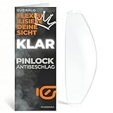 Everalo Pinlock kompatibel mit Visier Agv K1 - K5 - Compact - Strada - Vcan V271 - Antibeschlaglinse DKS118 kompatibel