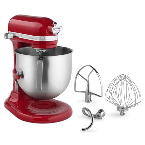 KitchenAid NSF Certified Commercial Series 8-Qt Bowl Lift Stand Mixer - KSM8990