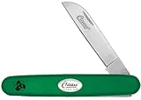 Clauss Enviro-Line Titanium Bonded Recycled Folding Knife, 6.5” Straight, Green (18605)