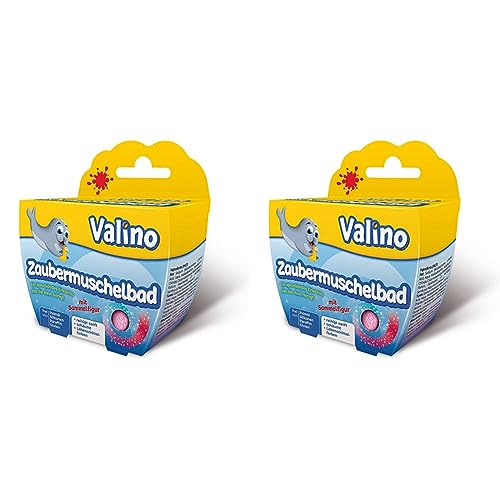 Valino Zaubermuschel- Bad rot | 1 Stück (2er Pack)