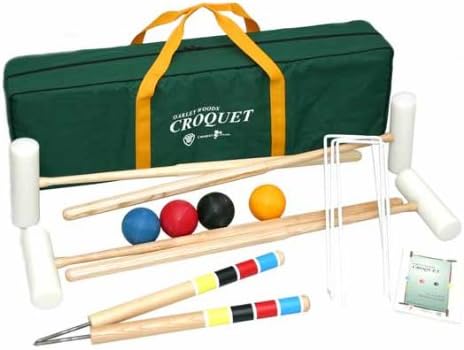 OakleyWoods Croquet Extreme 4 Player Croquet Set