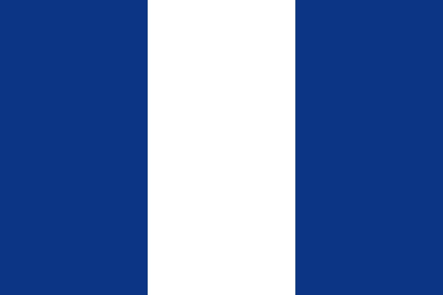 Drapeau San Alejo XL de la municipalité salvadorienne haute finition