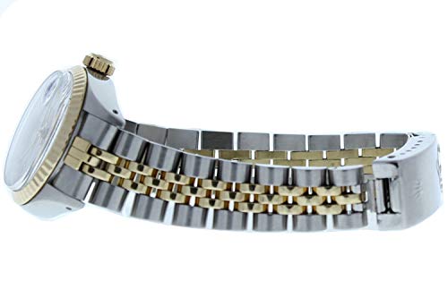 Rolex Model 6917 26mm Datejust Steel & Gold Jubilee Band Custom Champagne Diamond Dial (Certified Preowned)2