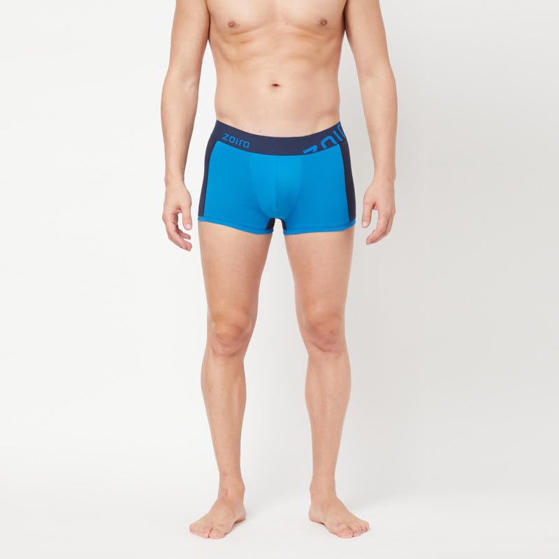 Image of Zoiro Men's Soft Cotton Blend Solid Trend Trunk (Pack of 2) |Colours May Vary