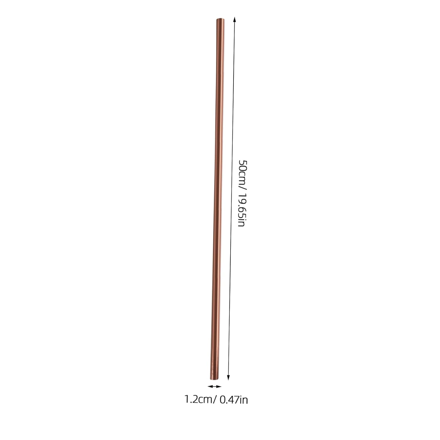 Copper Round Tube Od Wall Thickness for Crafts and Projects Easy to Cut and Install Copper Rod for Various Uses