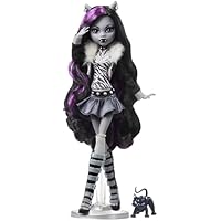 Monster High, Drama de película, Clawdeen Wolf, en Blanco y