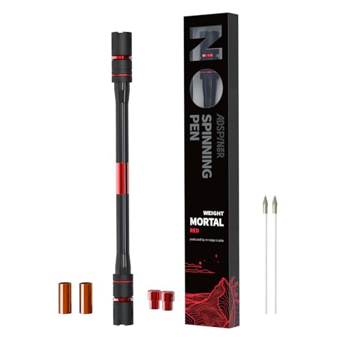 ADSPINZOR Mr. Nope Weighted Mortal Spinning Pen Mod Advanced Trick Spin Pen for Precision & Practice