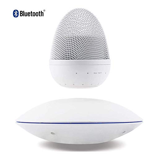 Preisvergleich Produktbild BZDBZ Magnetic Suspension Bluetooth 4.0 Lautsprecher Kabelloser Subwoofer Multimedia-Lautsprecher Mini-Musik-Player (Weiß)