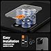 Spigen Camera Lens Screen Protector [GlasTR EZ Fit Optik Pro] Designed for iPhone 17 Pro Max | iPhone 17 Pro | iPhone 16 Pro Max | 16 Pro | iPhone 15 Pro Max | 15 Pro - ZeroOne Edition [2 Pack]