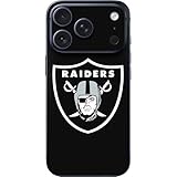 Skinit Decal Phone Skin Compatible with iPhone 17 Pro Max - Officially Licensed NFL Las Vegas Raiders Large Logo Design