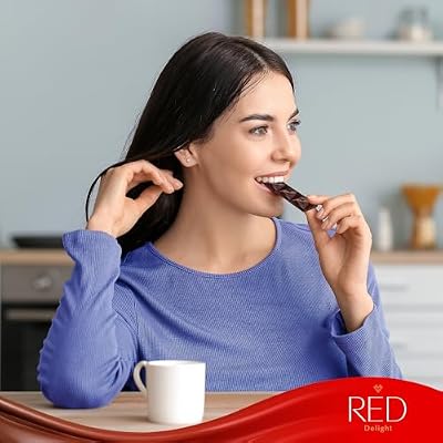 Red Delight Chocolate Variety Pack - Dark Chocolate, Hazelnut, Macadamia Bars - 0.92 oz, Pack of 24 Bars - Keto - Friendly European-Made Kosher Treats