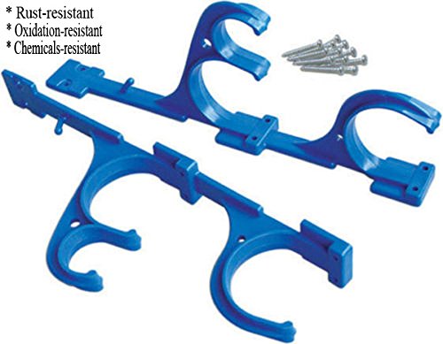 Atie Pool Rust-Resistant, Oxidation-Resistant, Chemical-Resistant Pool Pole Hanger/Hook/Holder For Pool Telescoping Pole, Vacuum Hose, Leaf Skimmer, Brushes, And Garden Tools #TOP1