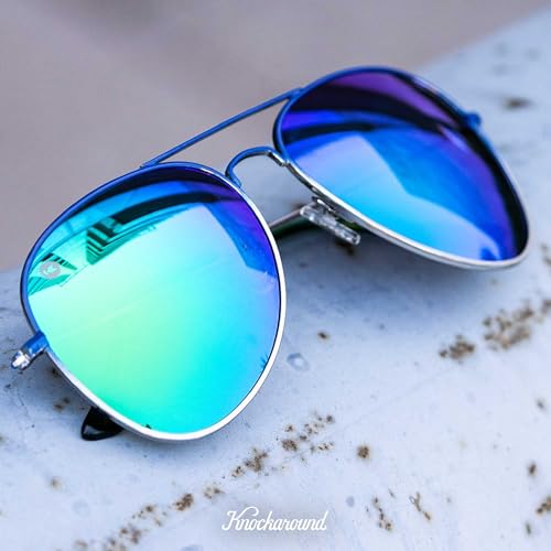 Image of Knockaround Polarized Aviator Sunglasses for Men & Women - UV Protection