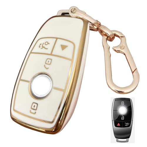 Mando a distancia sin llave Mercedes Benz protegido con carcasa de TPU flexible