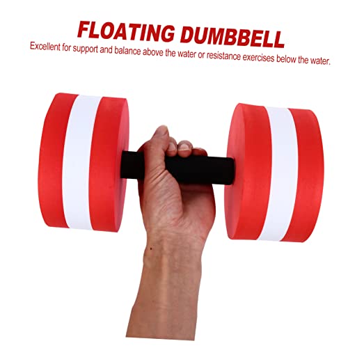 Yardwe 2 Pcs Water Floating Dumbbell Pool Barbells miniatura 6