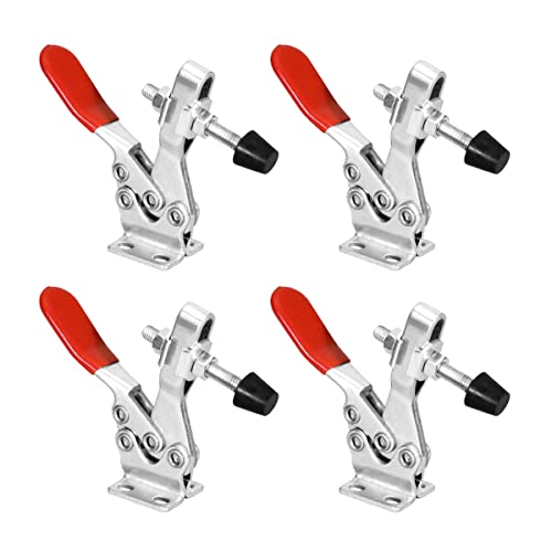 Up To 50% OFF POWERTEC 20326 Quick-Release Horizontal Toggle Clam 225D - 500 lb Holding Capacity w Rubber Pressure Tip, 4PK Up To 50% OFF POWERTEC 20326 Quick-Release Horizontal Toggle Clam 225D - 500 lb Holding Capacity w Rubber Pressure Tip, 4PK