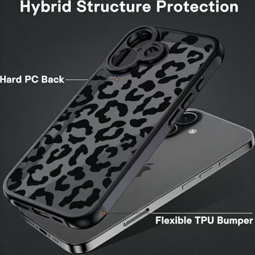Case for iPhone 17 with Black Leopard Printed Pattern by Generic - Used condition - US$9.85