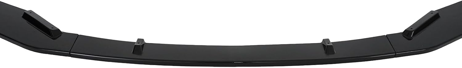 Front Bumper Spoiler for Lexus IS200t IS300 IS350 2017-2020 Add-0n Front Lip Splitter ABS Plastic (Glossy Black)