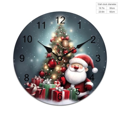 Horloge murale décorative à piles en PVC pour bureau - 4
