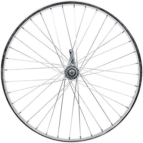 PRO+ 26 x 2.125 Heavy Duty Beach Cruiser Bicycle Wheel | Front or Coaster Rear | Black 36 Spoke 12G Steel Rim | 3/8 Axle 3 Variations