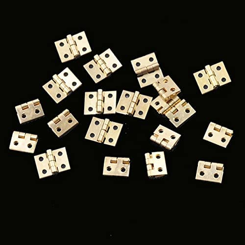 Nvsfzgiyg No Screw Hinge, M-Ini Cabinet Furniture Fittings Decorative Small Door For Jewelry Box Hardware 8Mm10mm(No Screw)
