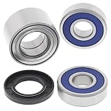 All Balls Racing Wheel Bearing Kit 25-1729 Compatible With/Replacement For Indian Chief Classic...