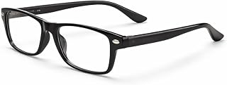 Reading Glasses Pack of 1 for Men Women | Full Rim Single Vision Eyeglasses | Clear Lens Spectacles | Lightweight Comforta... Price In India