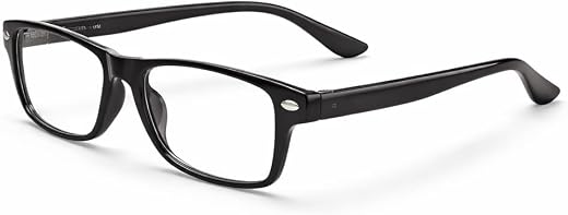 Reading Glasses Pack of 1 for Men Women | Full Rim Single Vision Eyeglasses | Clear Lens Spectacles | Lightweight Comforta...