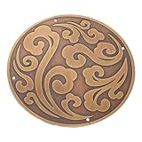 Appliques en laiton sculptées - le processus d'installation est simple et pratique, vous faisant gagner du temps et des efforts, applique de style antique