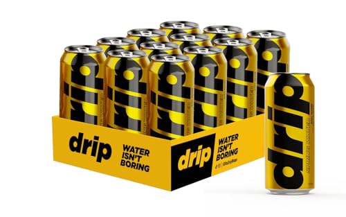 Drip Still Spring Water, 12 Pack (16oz), Canned Water from