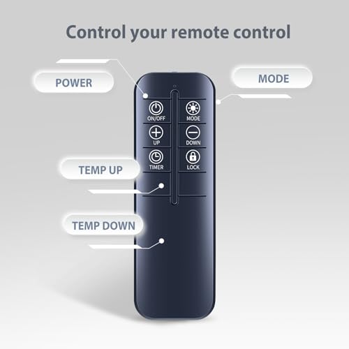 Snrigw Replacement Remote Control for Uthfy Convection Space Heater Models HY-01-15R-1 & JH-DRM02-15R by Snrigw - Used condition - Image 5