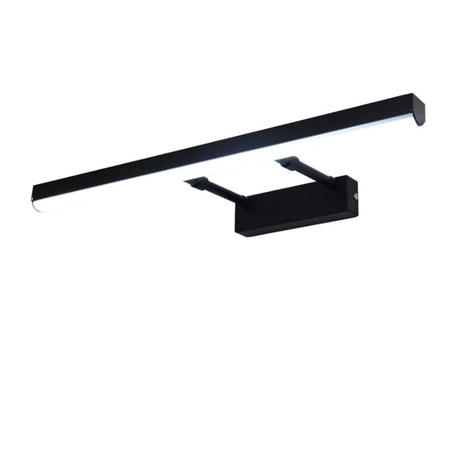 Éclairage de miroir de salle de bain LED étanche et réglable pour maquillage mural