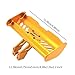 Luwecf RC Tail Wing Aluminum Tail Wing Rear Spoiler Sturdy 1:14 1:12 Modification Tail Wing Bracket for 144001 124019 144016 4001R, Gold