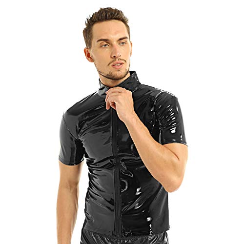 Inhzoy Herren Neoprenanzug Jacke 1.5mm Kurzarm Warmhalten